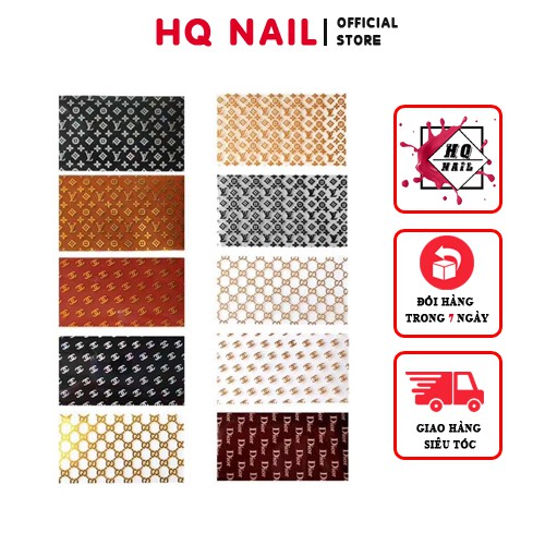 Foil thương hiệu trang trí móng design cực đẹp và sang chảnh cho thợ nail