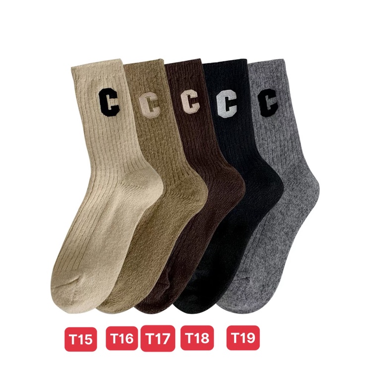 Tất cao cổ nữ hàn quốc cao cấp cute vớ nữ SHOESCARE T15
