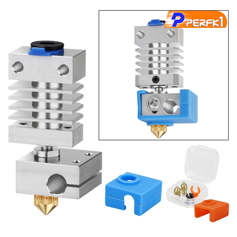 [TIKTOK Hot] 3D Printer All Metal Hot End Extruder Kit for CR-10 Ender 2 Ender 3