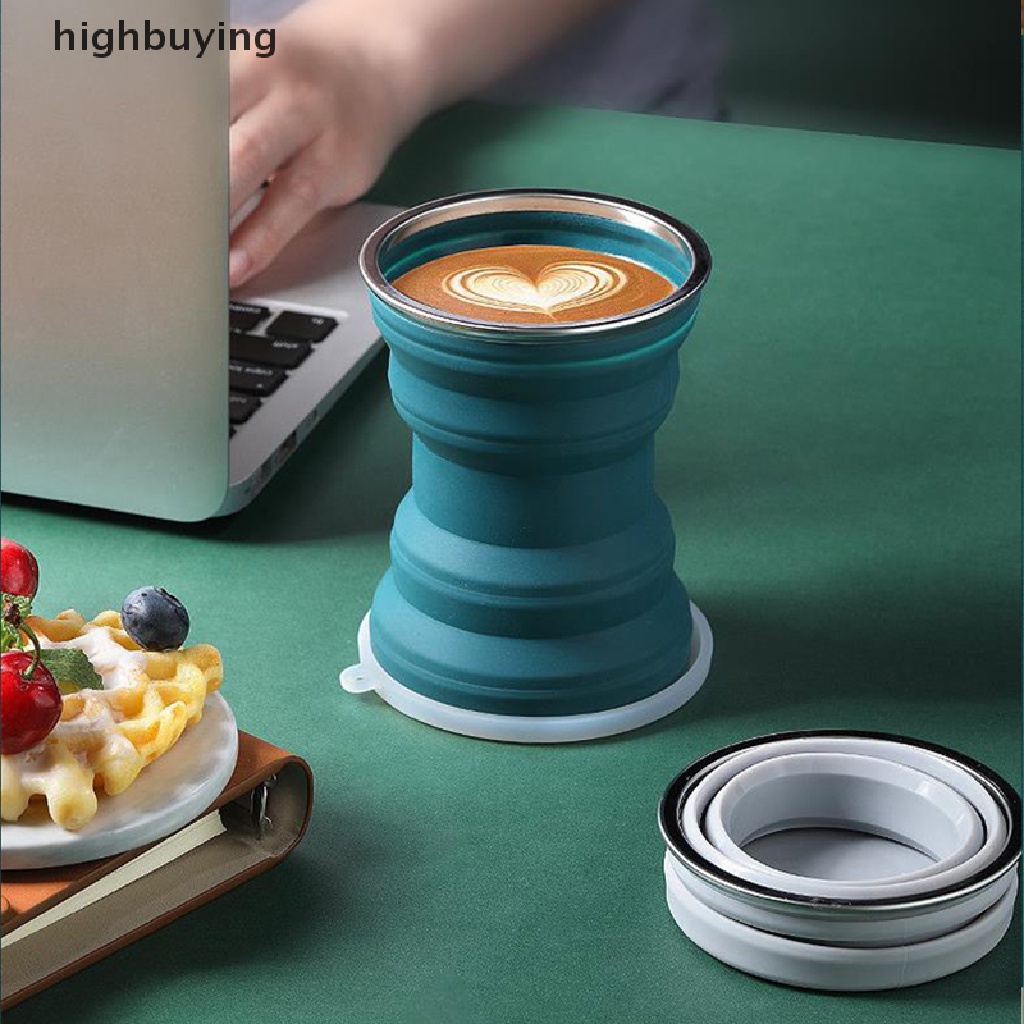 Cốc nước silicon gấp gọn dung tích 320ml