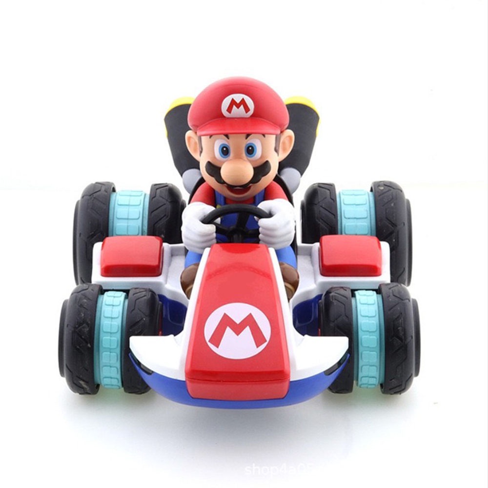 Siêu Xe Địa Hình Cao Cấp Mario 4WD Racing Drift Stunt Jakks Boys, Xe Điều Khiển Từ Xa Lật Bánh Lộn Nhào