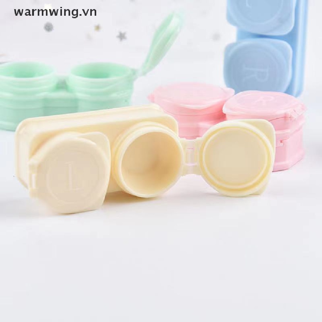 Hộp Đựng Kính Áp Tròng Thiết Kế Nắp Lật Tiện Dụng