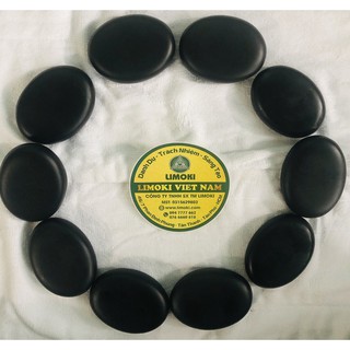 Bộ 10 Viên Đá Nóng Massage Hình Ovan