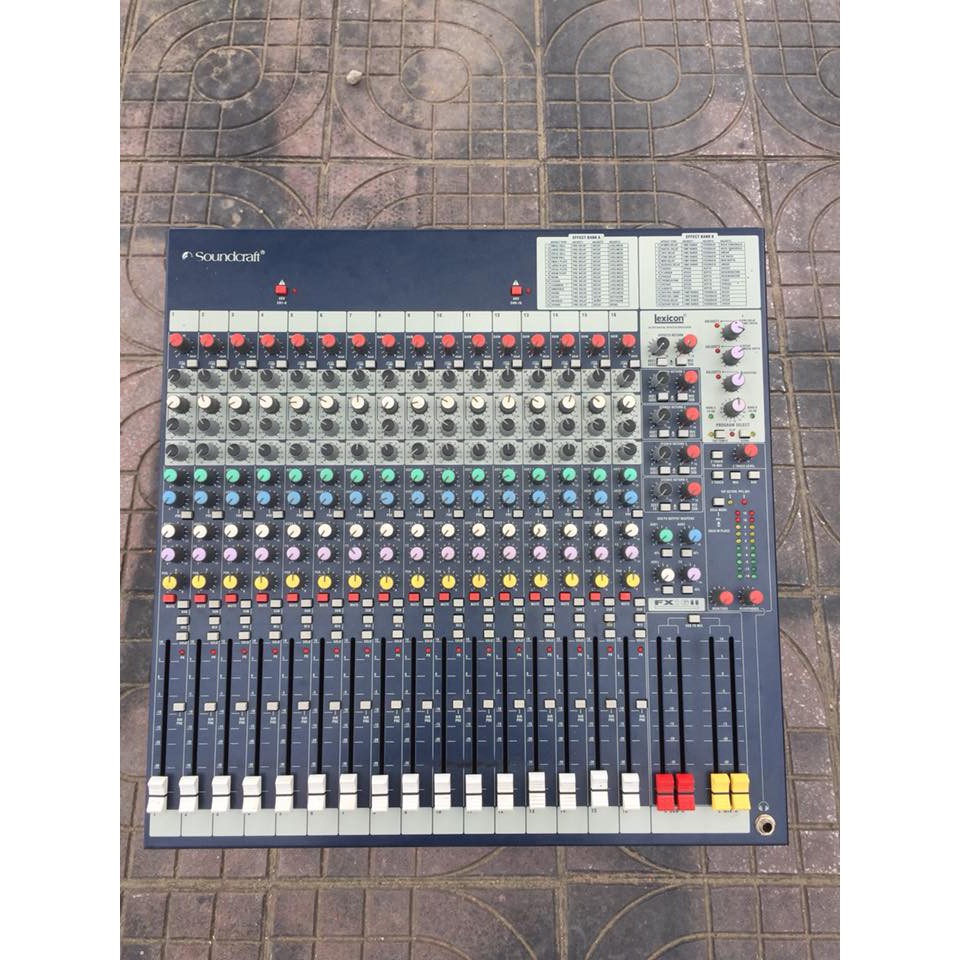 BÀN MIXER SOUNDCRAFT FX16II CHUYÊN NGHIỆP