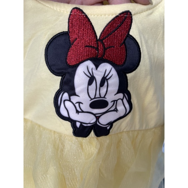 Váy bé gái Minnie 2-5 tuổi  Váy cotton voan lưới bồng xuất dư 0522