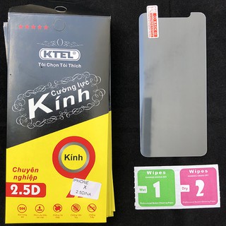 Kính cường lực ktel siêu rẻ bảo vệ màn hình iphone