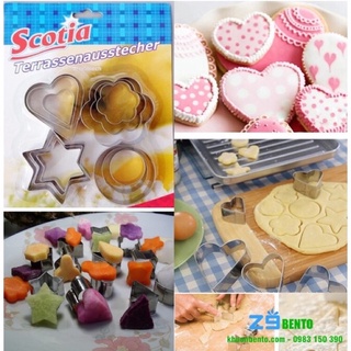 Khuôn cookie 12 món