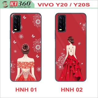 Ốp Lưng Kính Vivo Y20/Y20S/Y12S - in Theo Yêu Cầu - Nhiều Hình