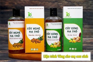 Cốt Gừng Hạ Thổ Bảo Nhiên hàng chính hãng đảm bảo chất lượng