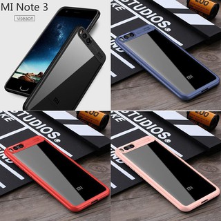 - [HÀNG TỐT] ỐP LƯNG XIAOMI MI NOTE 3 - VIỀN CAO SU CAO CẤP NẮP LƯNG TRONG SUỐT (HÀNG LOẠI 1) --