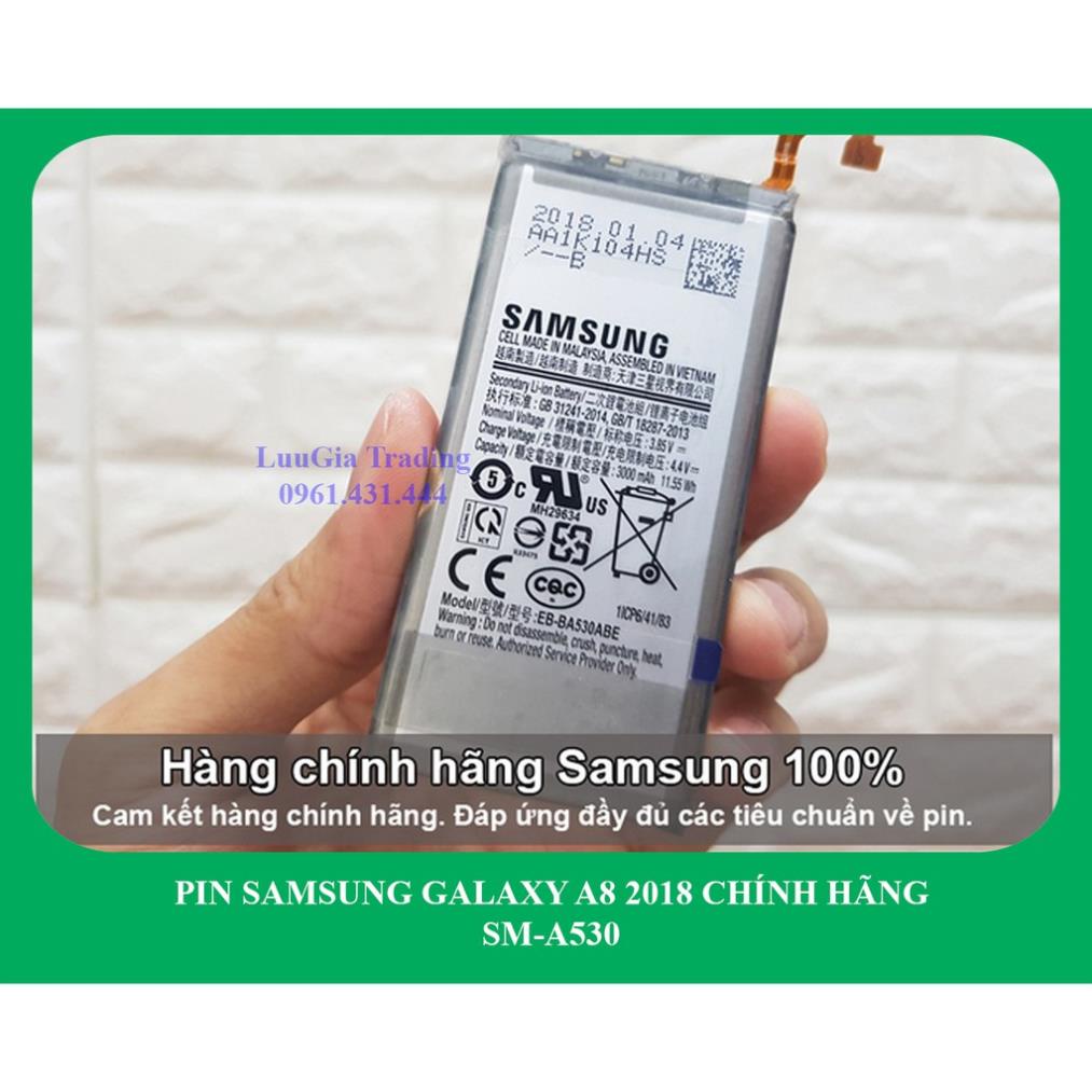HOT Pin Samsung Galaxy A8 2018 chính hãng A530
