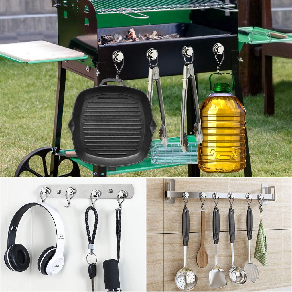 Móc treo đồ có nam châm bền tiện dụng cho nhà bếp