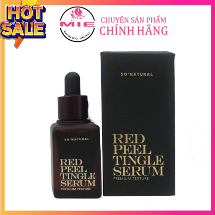 Red Peel Tingle Serum Premium 20ML Peel Da Sinh Học So Natural Chính Hãng Hàn Quốc