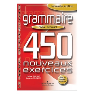 Sách - 450 Grammaire Niveau Débutant