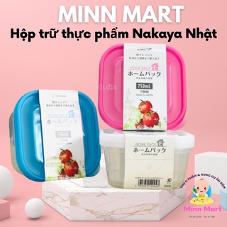 [ Hộp Trữ Đông ] 🎈🎈 Combo 3 Hộp Trữ Dashi, Trữ Đông Thực Phẩm  Nhật Bản Có Nắp