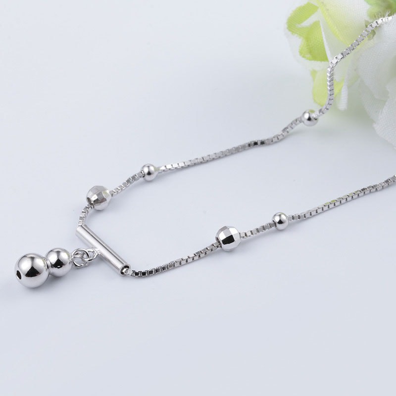 Lắc Chân Bạc Nữ Hình Hồ Lô Cực Xinh LC1545 - Bảo Ngọc Jewelry