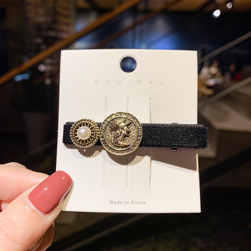 Kẹp Tóc Đính Ngọc Trai Phong Cách Cổ Điển Thời Trang Cho Nữ