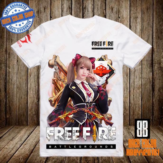 Áo Free Fire - Áo FF  Caroline