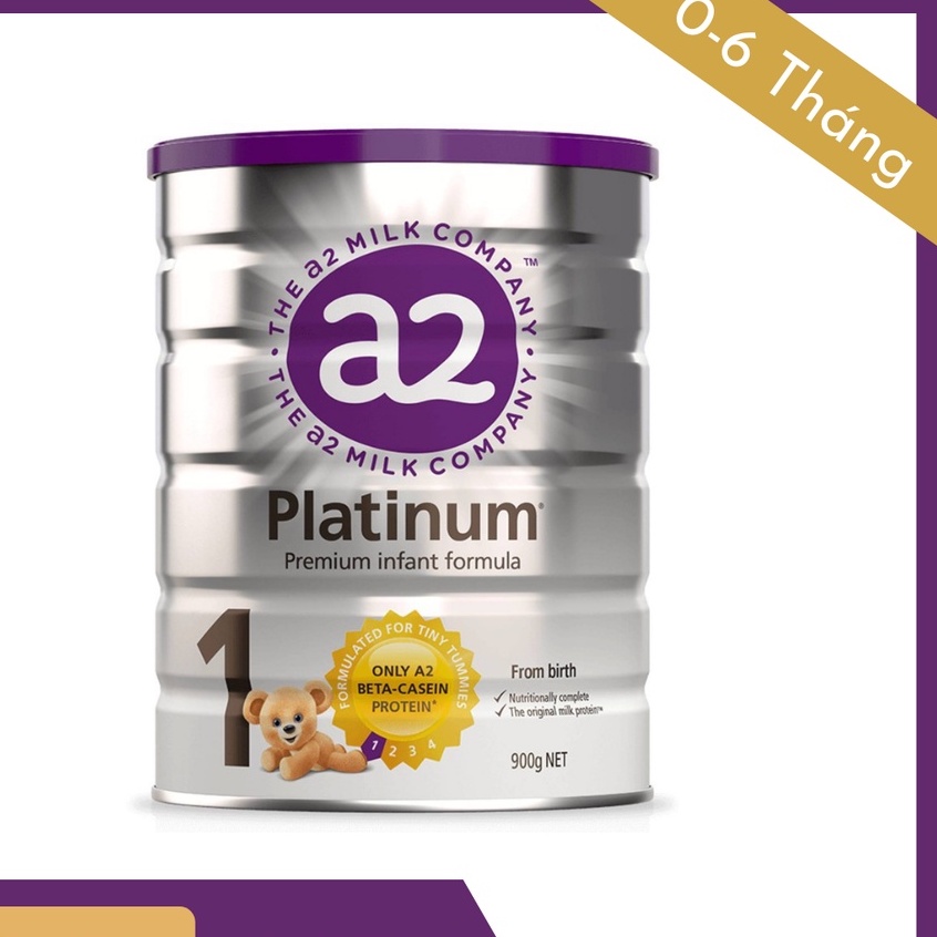 Sữa A2 Platinum Số 1,2 Hộp 900g Nhập Khẩu Úc