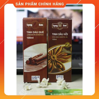 Combo 2 lọ tinh dầu Hồi -  Quế 100ml (Mua combo 2 lọ 100ml  bất kỳ được tặng máy xông tinh dầu)