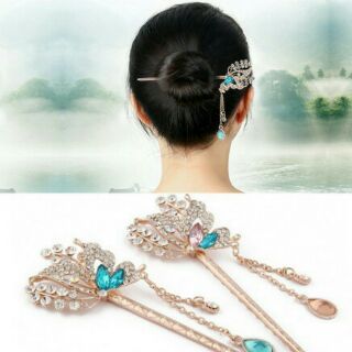 Trâm cài tóc phong cách mới