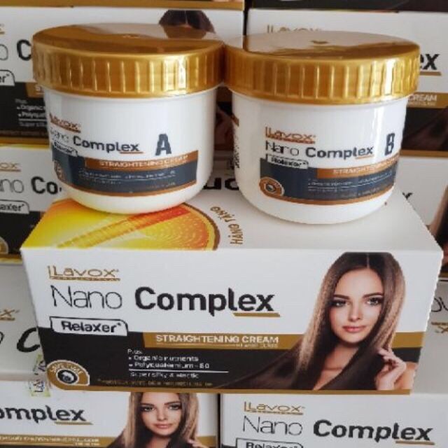 Thuốc duỗi tóc Lavox nano complex phục hồi tóc mini