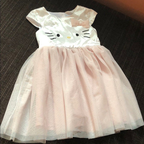 Đầm voan Hello Kitty HM cho bé gái 2-8T D2140