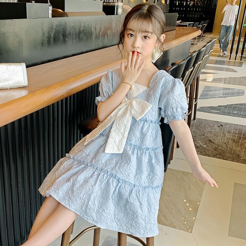 Đầm Thời Trang Mới 2022 Phong Cách Preppy Cho Bé Gái