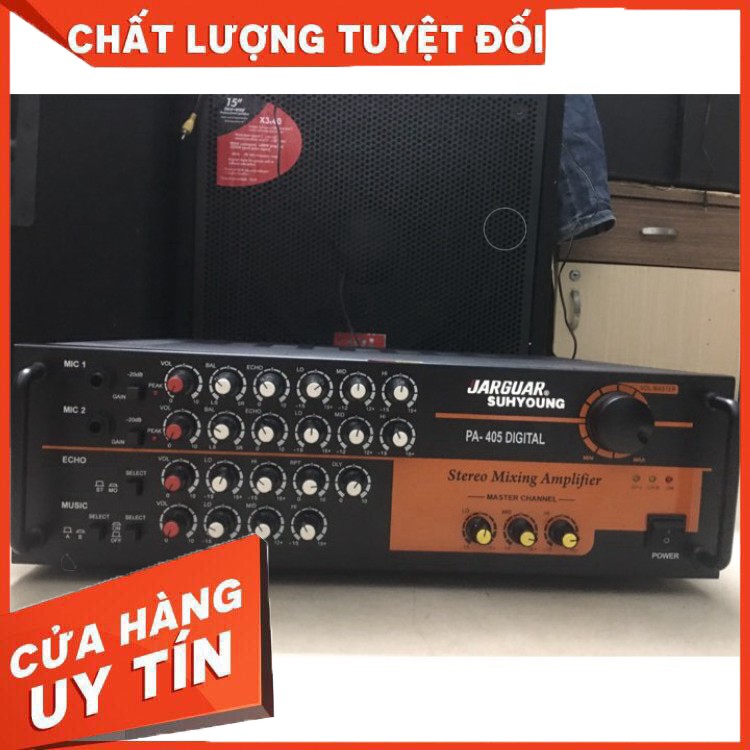 [HÀNG CHẤT LƯỢNG] Amply JARGUAR-405 chỉnh nhạc, hát karaoke giá rẽ - hàng chất lượng, giá tốt nhất TQ