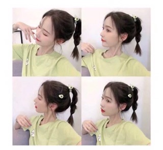 5 Buộc tóc trái bơ xinh xắn