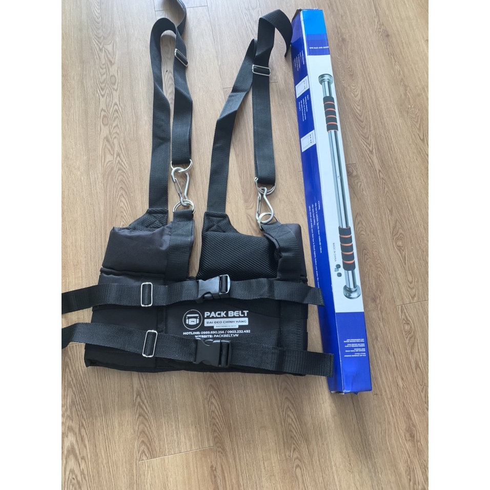 Đai treo xà đơn kéo dãn cột sống-MẪU MỚI-giảm đau cho người thoát vị đĩa đệm