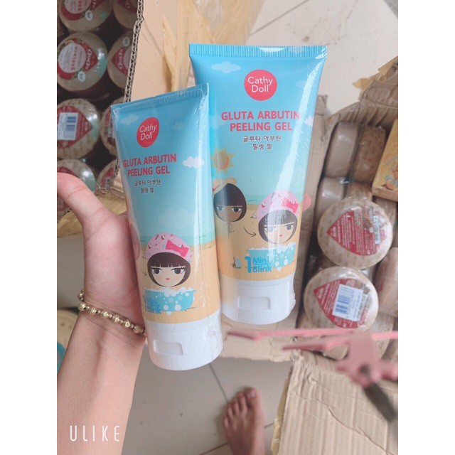 GEL TẨY TẾ BÀO CHẾT - NHẢ NẮNG CATHY DOLL GLUTA ARBUTIN PEELING GEL CHÍNH HÃNG - 6851