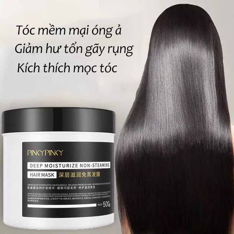 Hair Salon Mask (500ML) Dưỡng ẩm sâu cho tóc Phục hồi tóc khô Cải thiện tóc  xoăn nhiều dầu xả Dưỡng tóc | Shopee Việt Nam