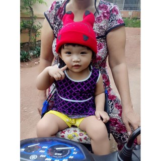 Mũ len gấu cho bé