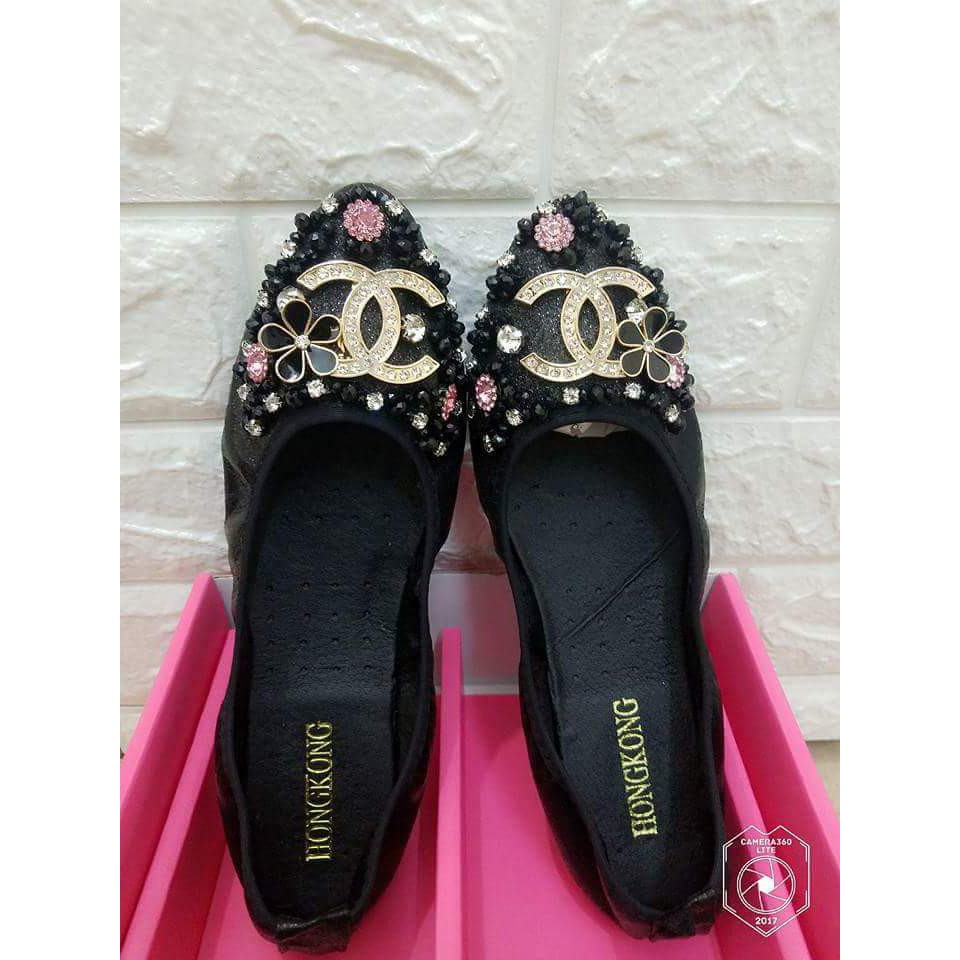 Giày búp bê x hoa có sẵn | BigBuy360 - bigbuy360.vn