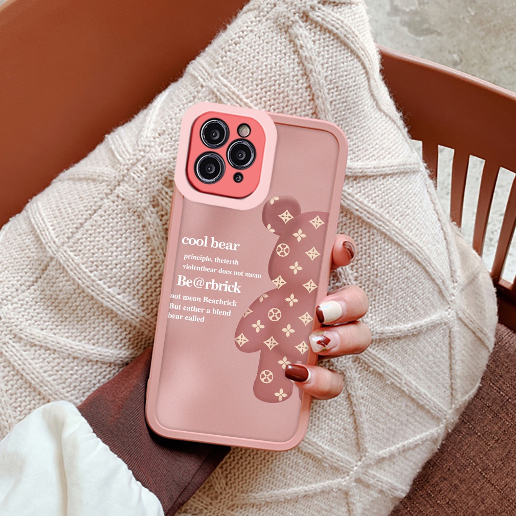 Ốp lưng iphone cạnh vuông lỗ camera cool bear 6s/6splus/7/7plus/8/8plus/x/xr/xs/11/12/13/pro/max/plus/promax