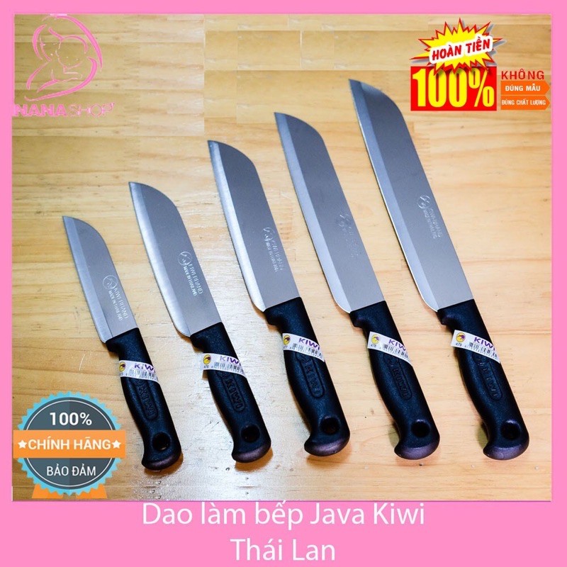 [Hàng Chính hãng] Dao KIWI Thái Lan lươi inox không gỉ nhiều kích cỡ