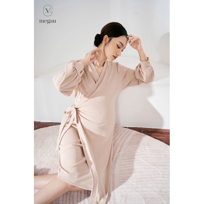 Váy bầu và sau sinh Len Hàn thương hiệu Megau - JENNIFER