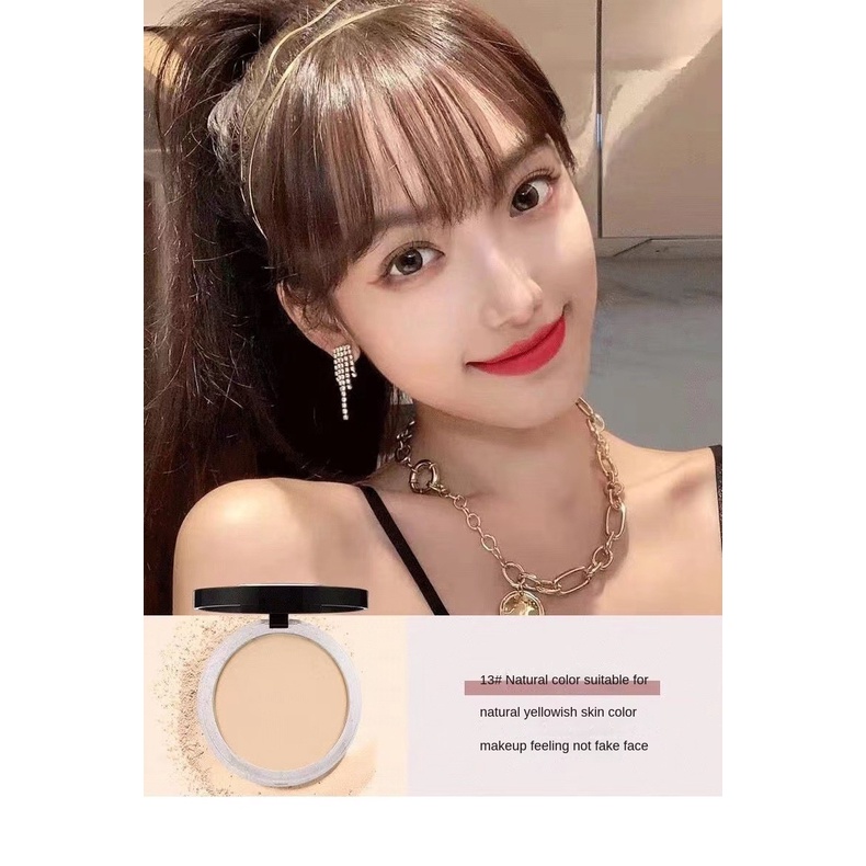 Phấn Phủ Trang Điểm Lâu Trôi Không Thấm Nước Chống Dầu 3 Màu Alenenbenson