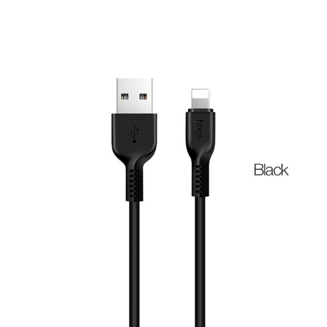 Cáp Sạc Lightning Dài 1M Hoco X20 2A Cho IPhone IPad - BH 1 Năm