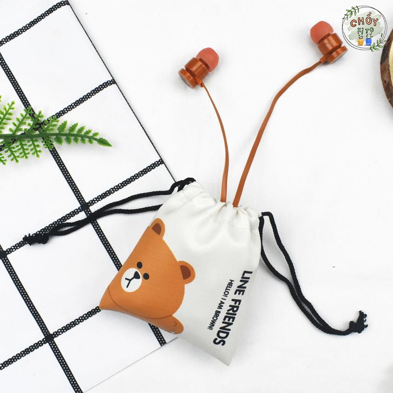 Tai Nghe Có Dây CHỒY GLB200 Có Mic Nhét Tai In-ear Chân Cắm 3.5mm Chơi Game Nghe Nhạc Chống Ồn