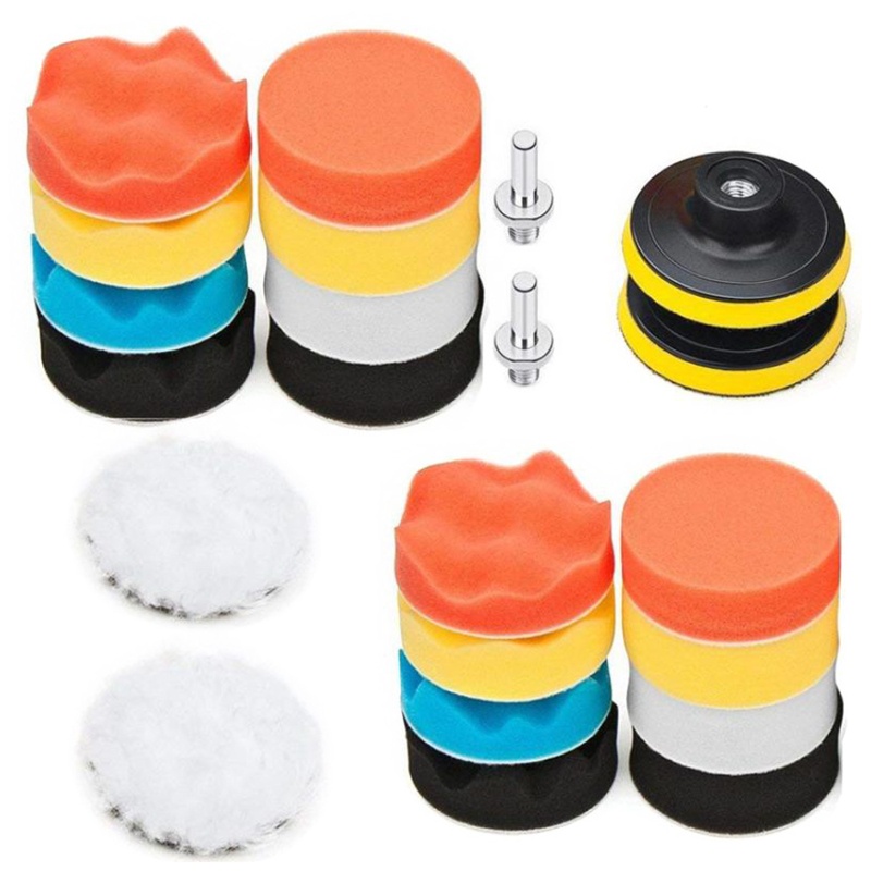 Bộ Đệm Đánh Bóng Xe Hơi Chống Trầy Xước Tiện Dụng