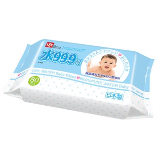 80 tờ - giấy ướt lec 99.9% nước tinh khiết e161