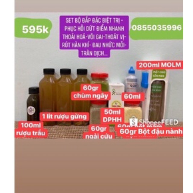 Bộ đắp thảo mộc Đặc Biệt của Sức khoẻ hoàn hảo
