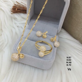 Bộ dây trang sức nữ tuyệt đẹp