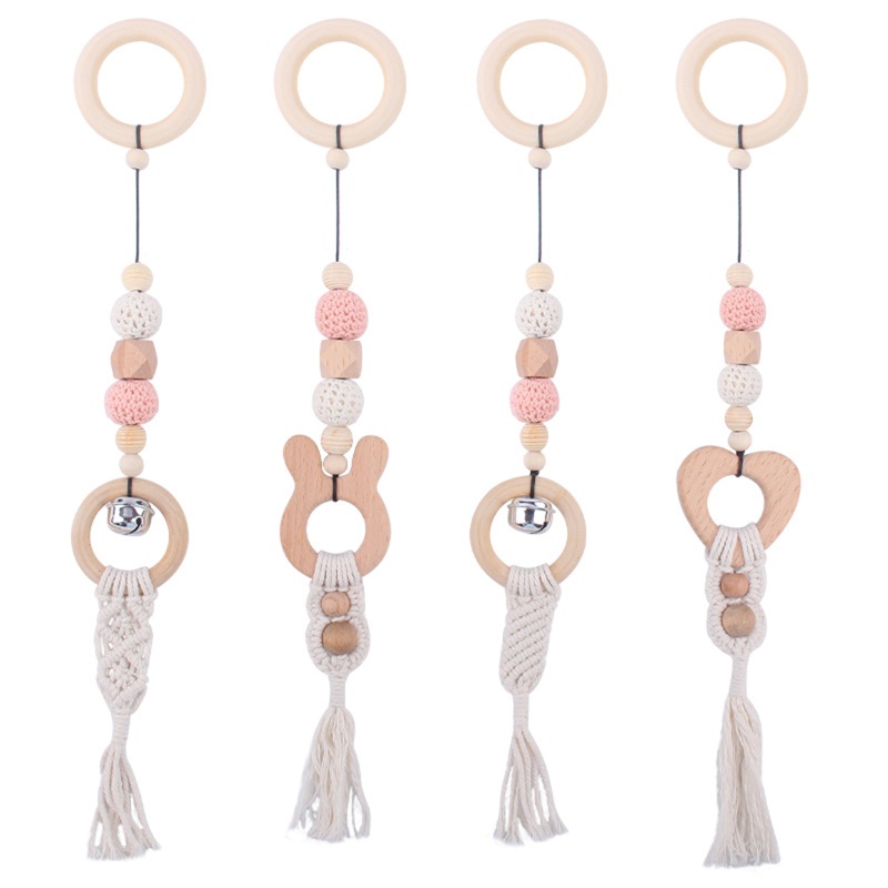 Bộ 4 Món Đồ Chơi Treo Cho Bé Sơ Sinh
