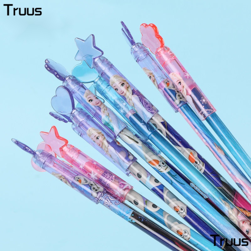 Túi Đựng Bút Chì Đầu Hình Công Chúa Elsa Disney Cho Học Sinh