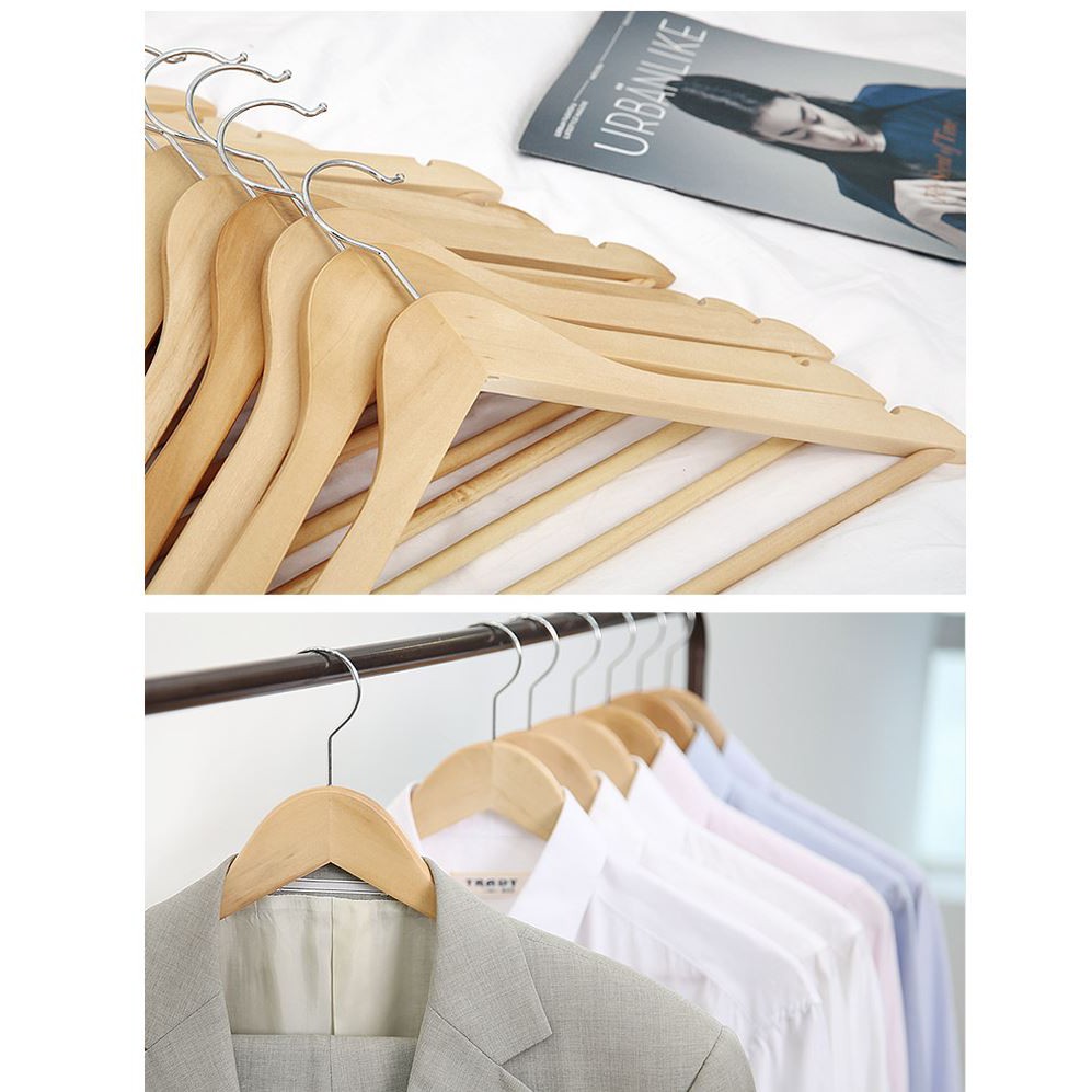 Móc Gỗ Treo Quần Áo