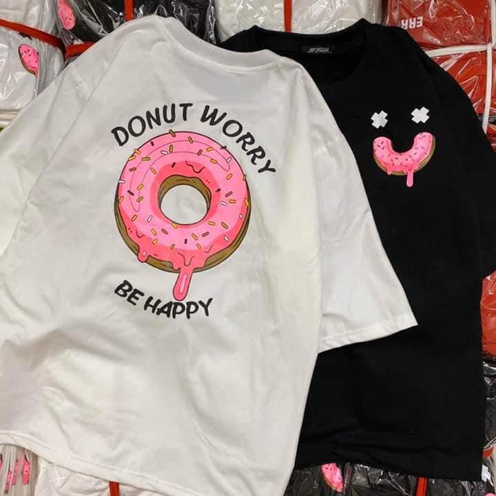 Áo thun tay lỡ form rộng_Freesize dưới 65kg