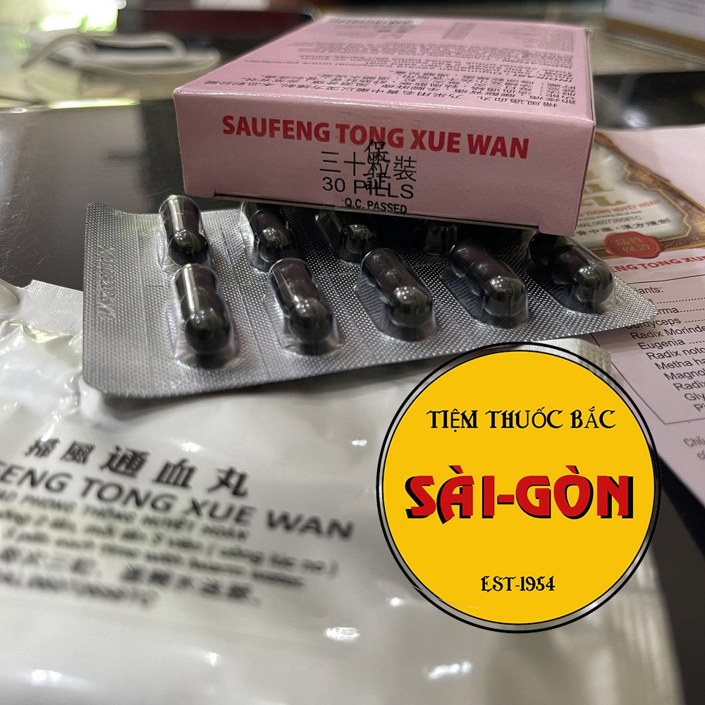 Tảo Phong Thông Huyết Hoàn Loại Xịn Hộp 30 viên (Date mới)